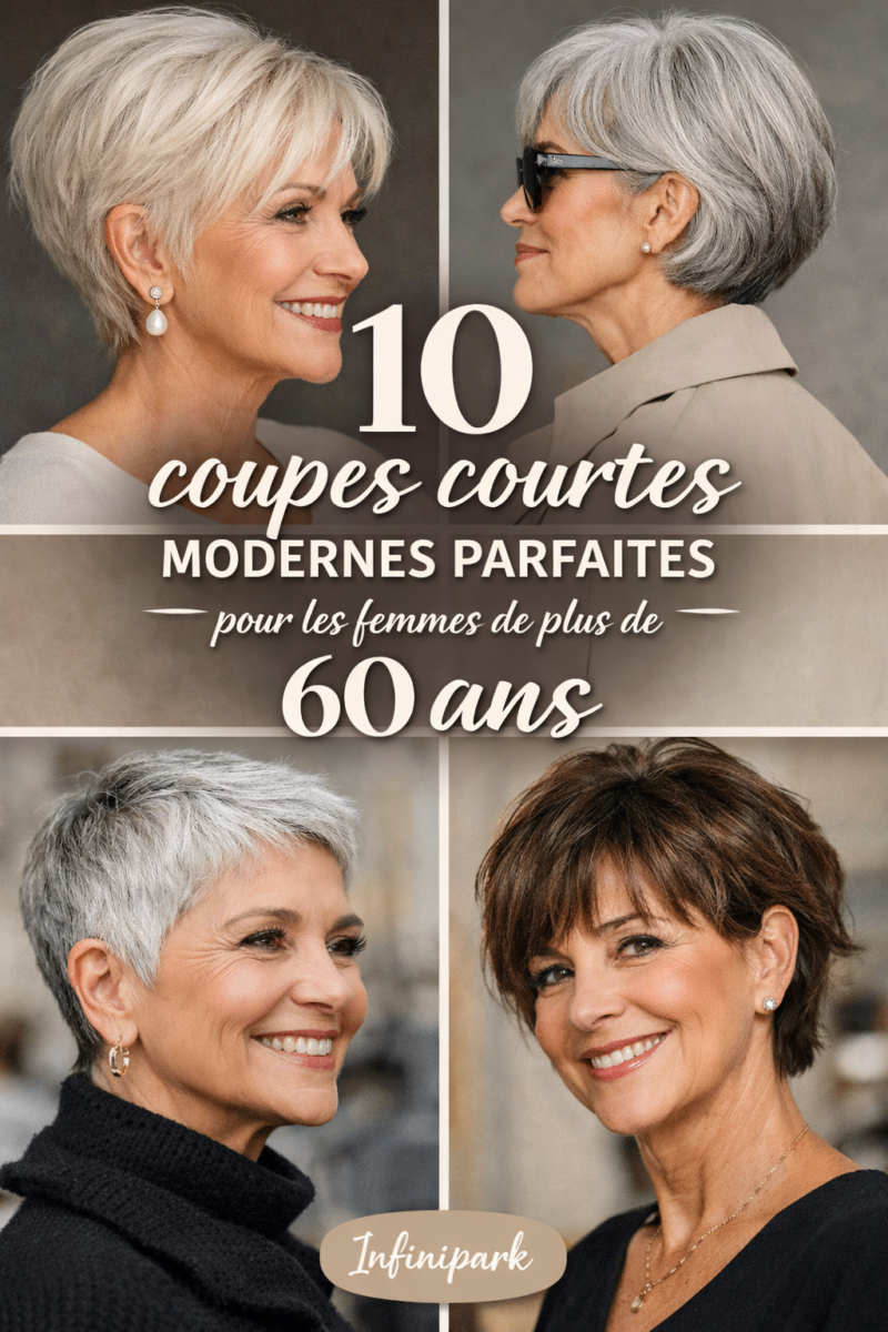 coiffure courte cheveux volumineux