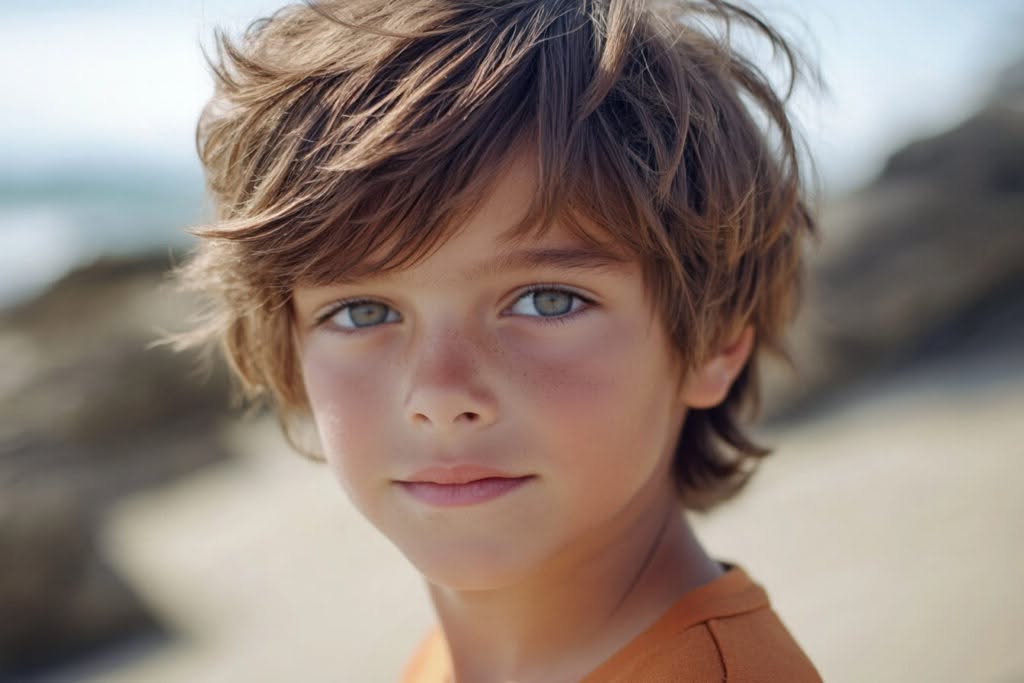 Coupe mi-long garçon tendance