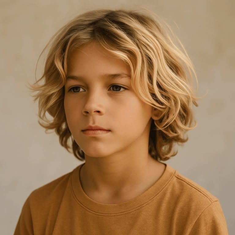Coupe mi-long garçon tendance