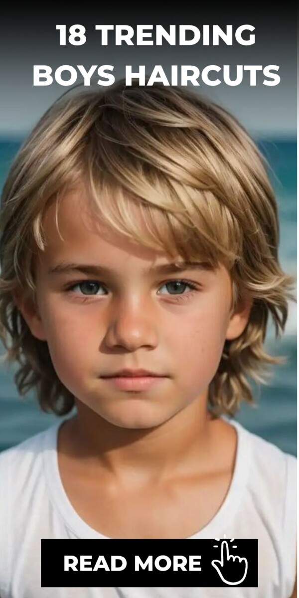 Coiffure enfant cheveux longs