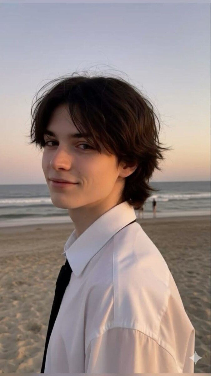 Style cheveux mi-longs