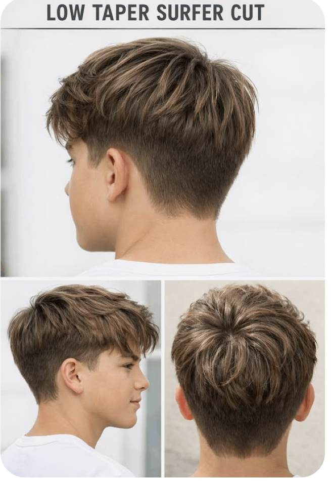 Tendance cheveux garçon mi-long