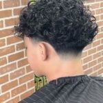 Dégradé pour cheveux bouclés