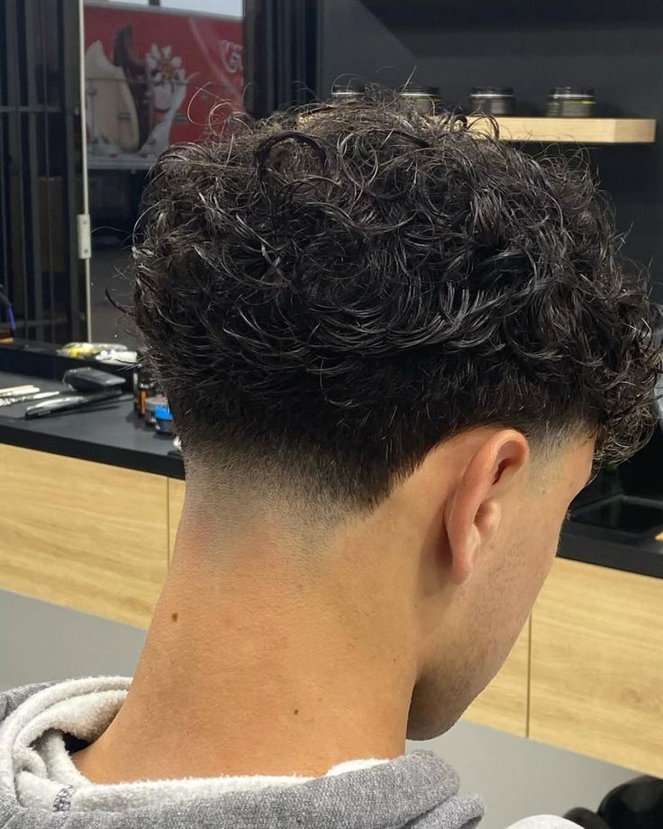 Dégradé pour cheveux bouclés