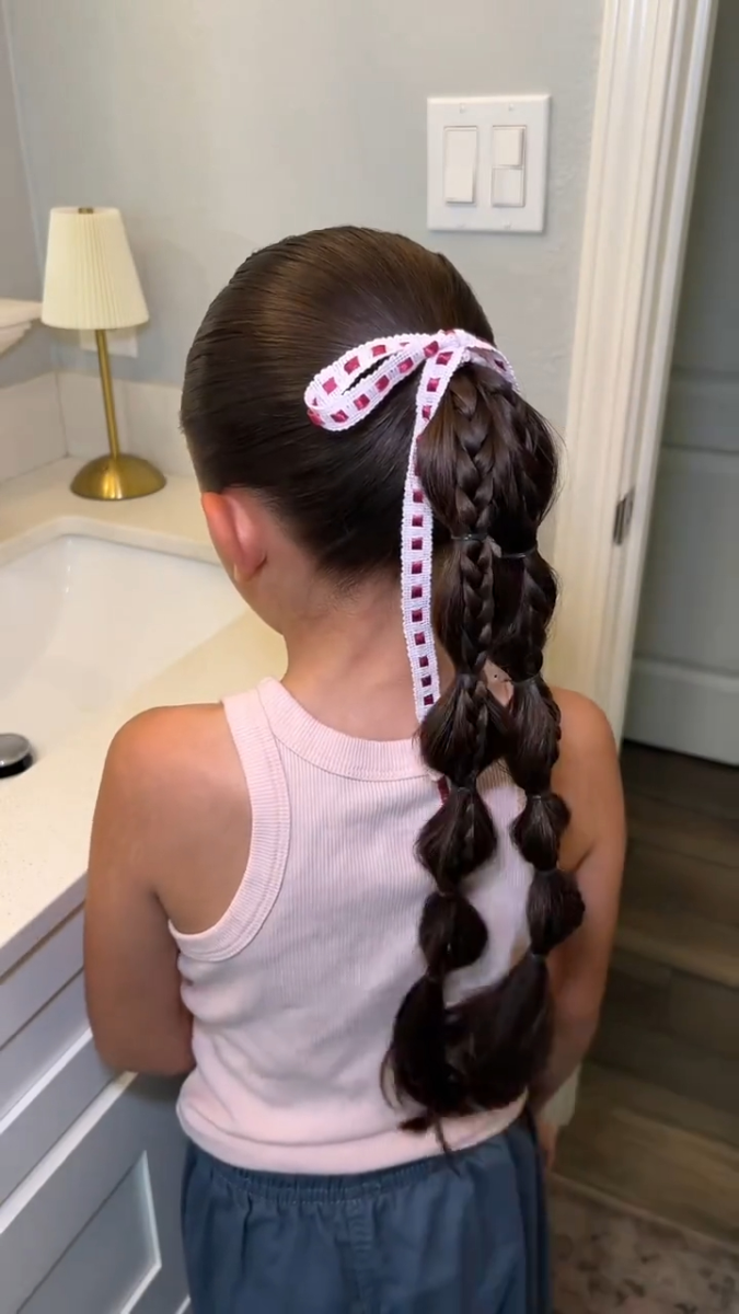 coiffure rapide pour fille