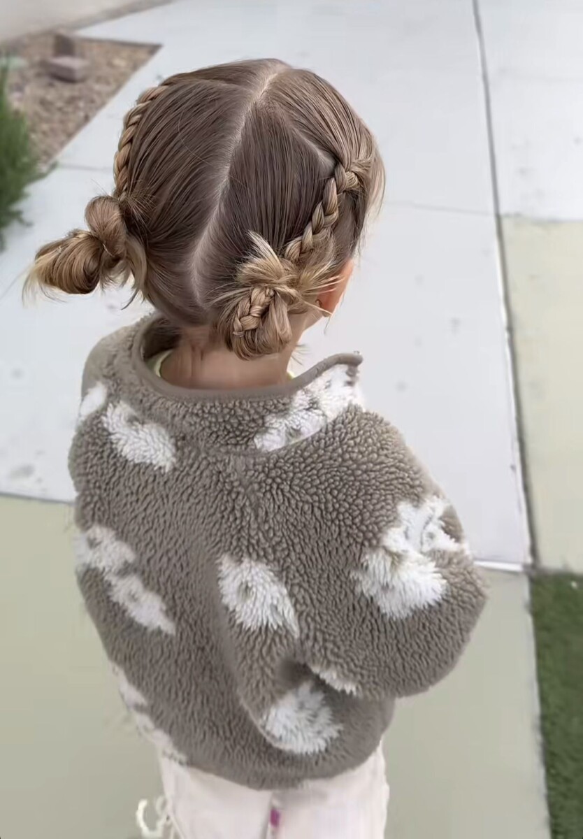 coiffure rapide pour fille