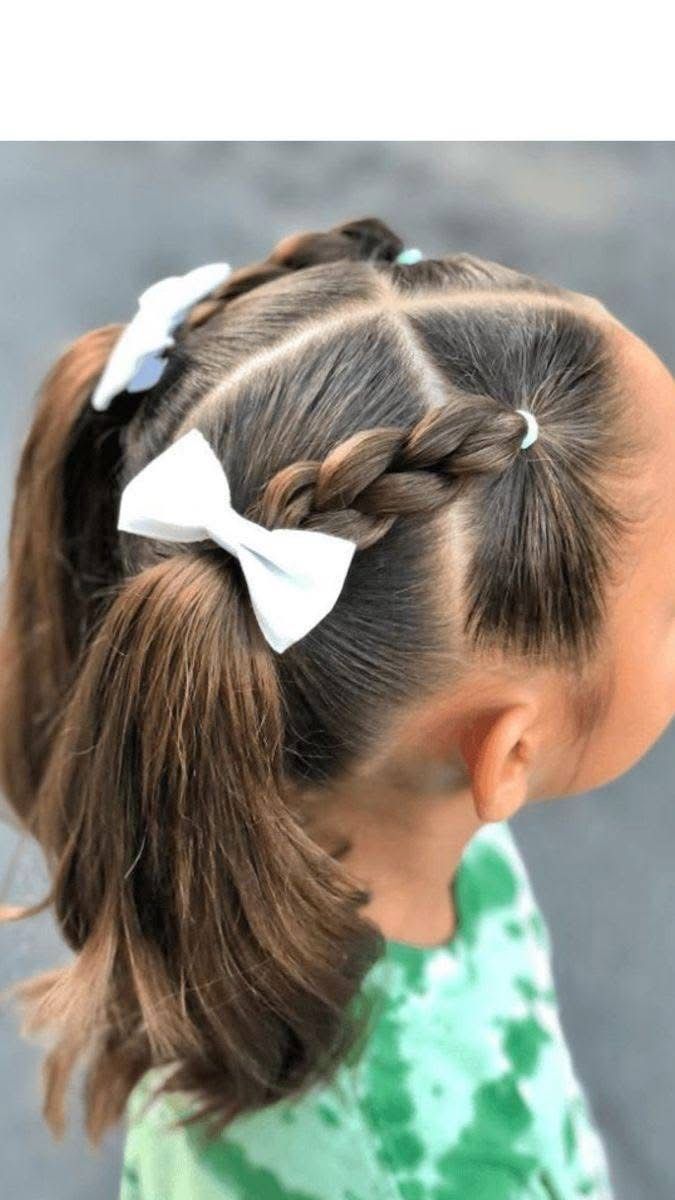 coiffure express pour fillette