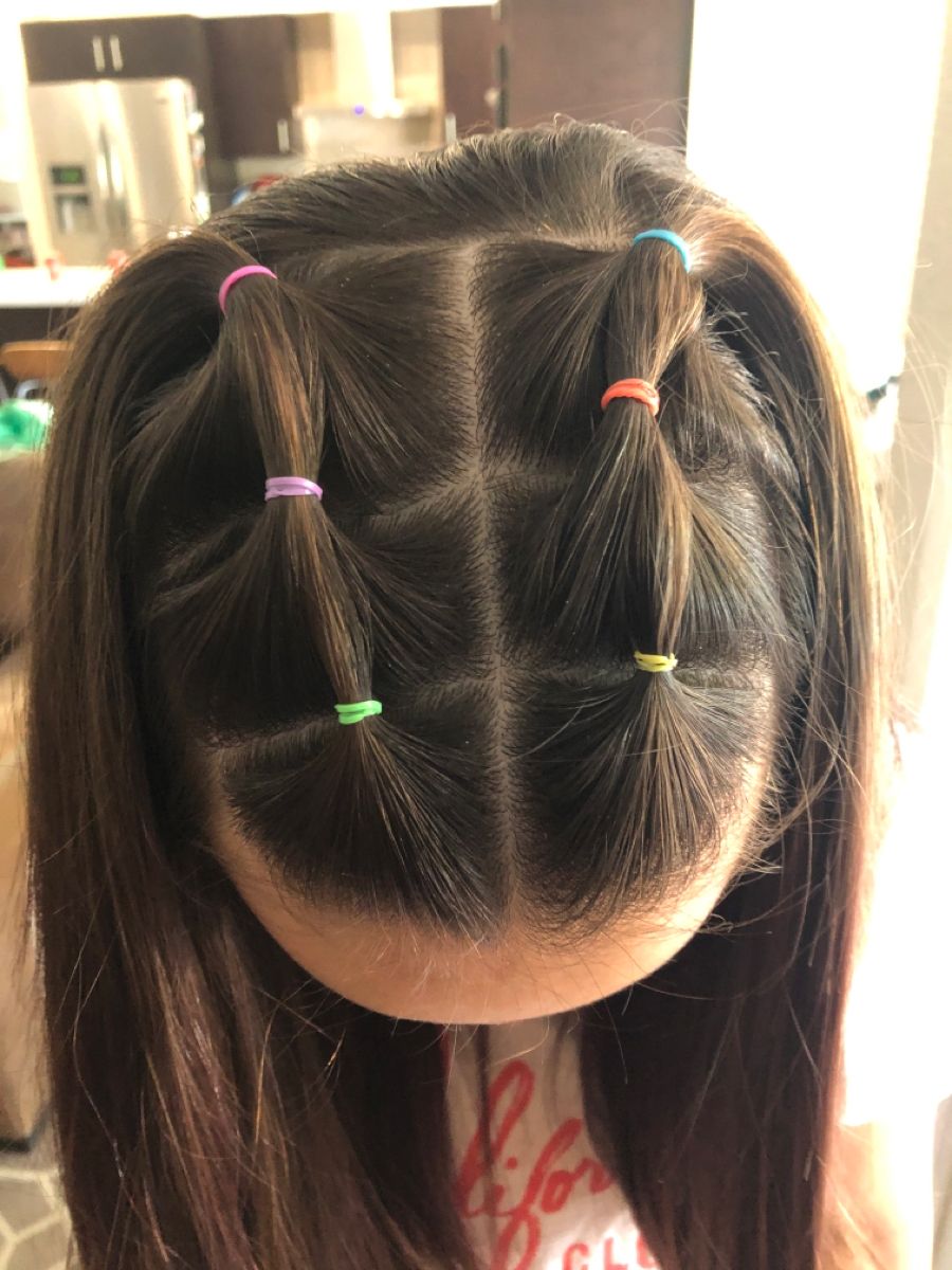 coiffure express pour fillette