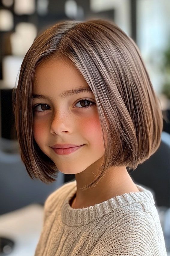 Coupe cheveux fins fillette