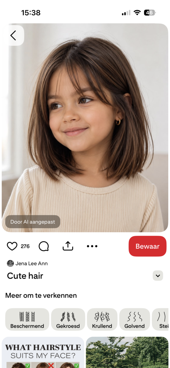 Coupe cheveux fins fillette