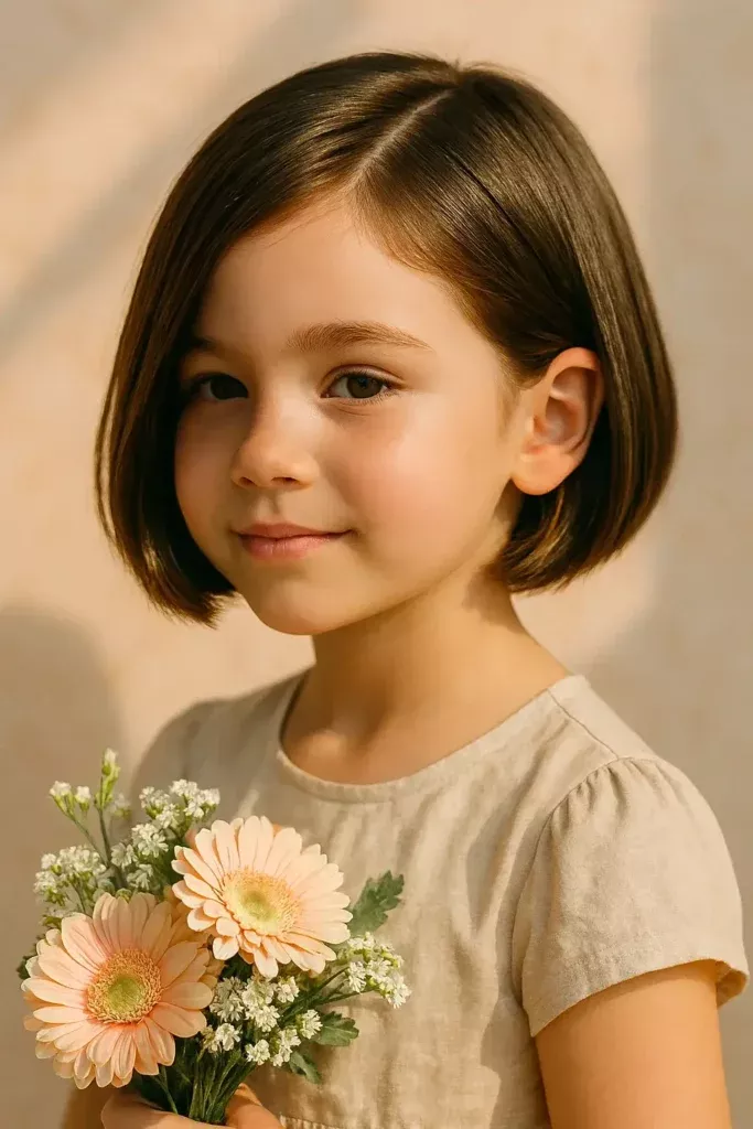 Volume cheveux petite fille