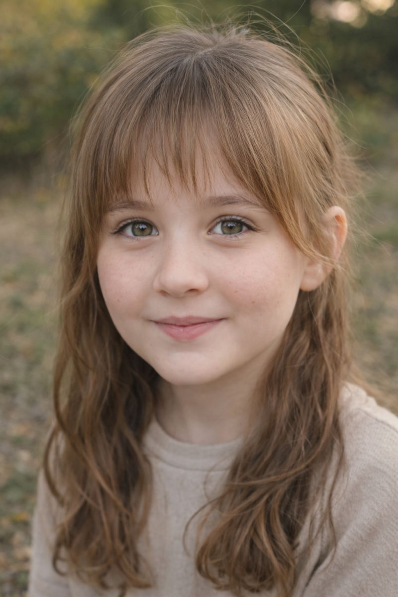 Coiffure enfant cheveux fins