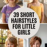 Style coupe courte enfant