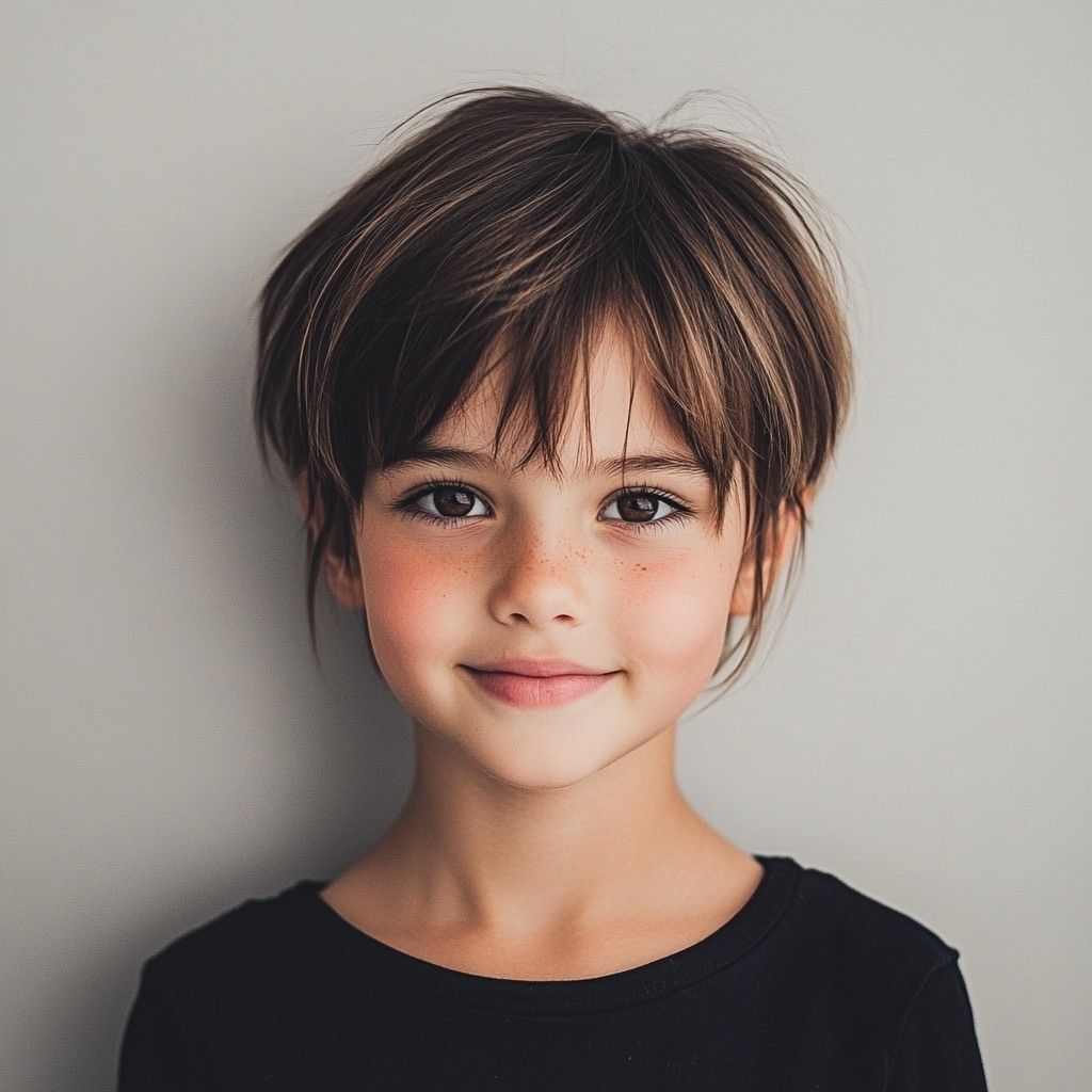 Idées coiffure fille courte
