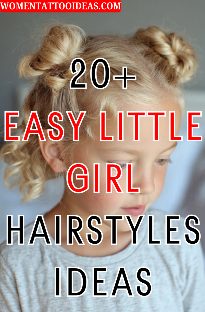 coiffure douce fille cheveux fins