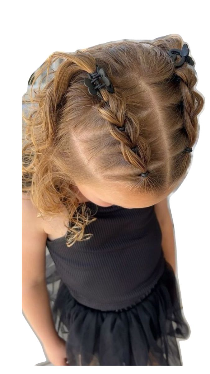 attacher cheveux fins fille