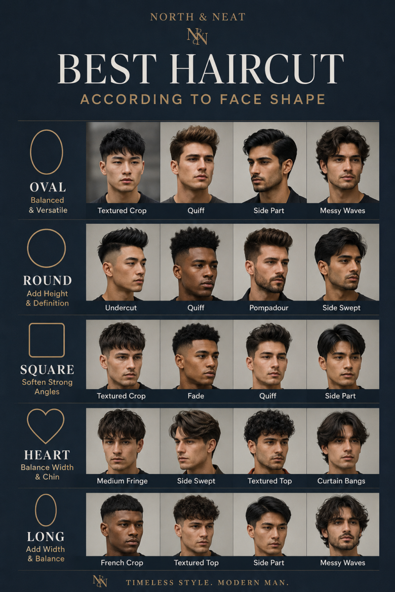 Coupe homme cheveux lisses