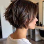 Style court cheveux fins