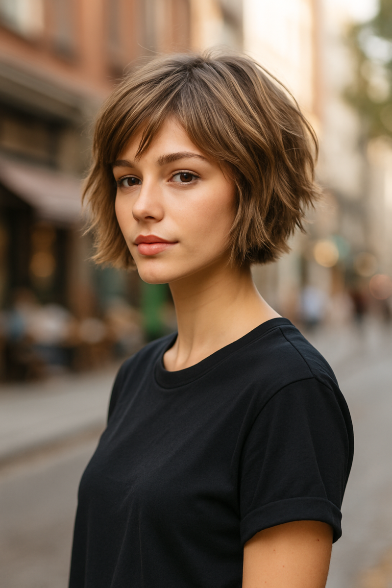 Volume racine cheveux raides