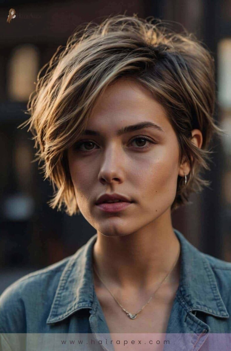 Relooking cheveux fins courts