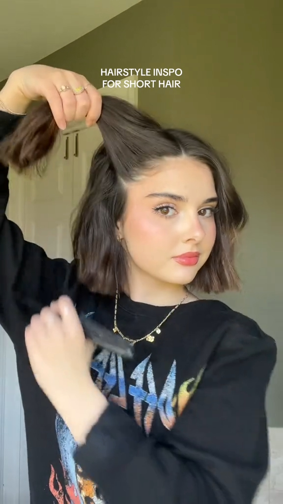 Coiffure garçonne moderne