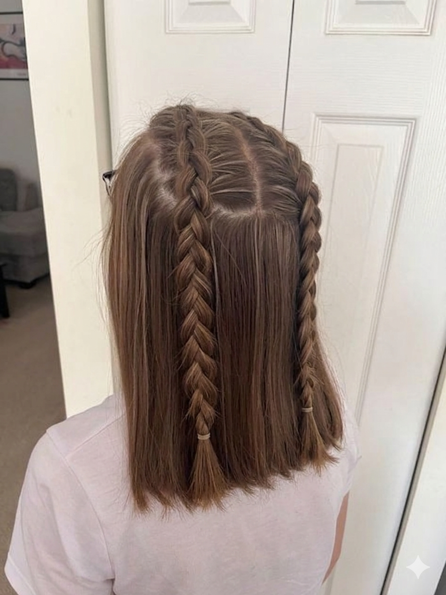 Coupe pixie pour fille