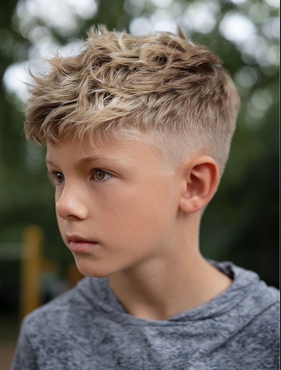 Coupe tendance garçon 10 ans