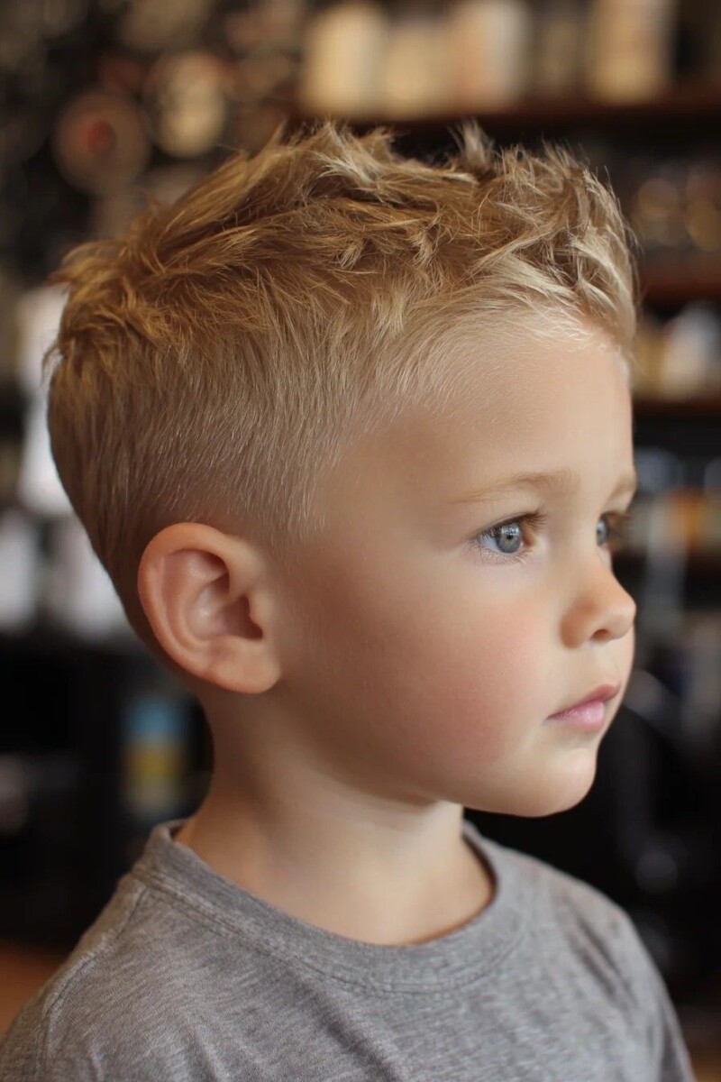 Style cheveux garçon