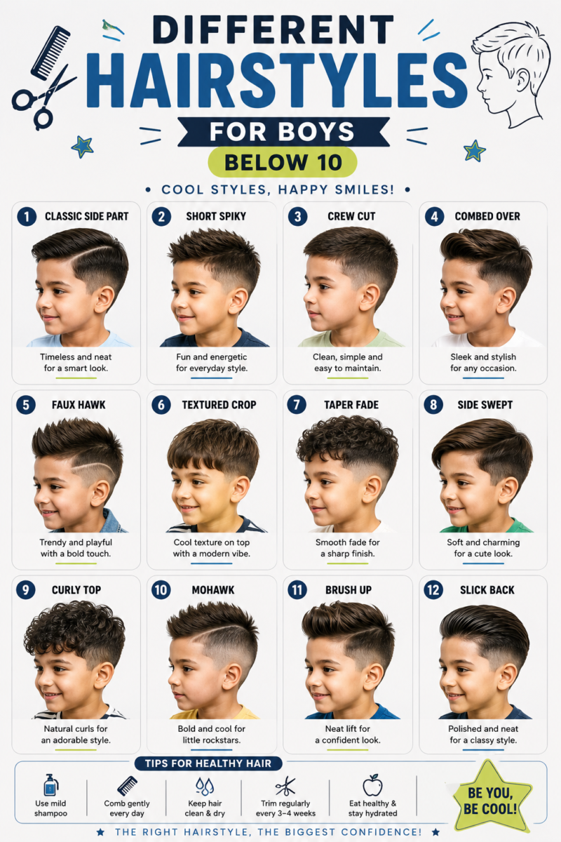 Coupe enfant sans crise