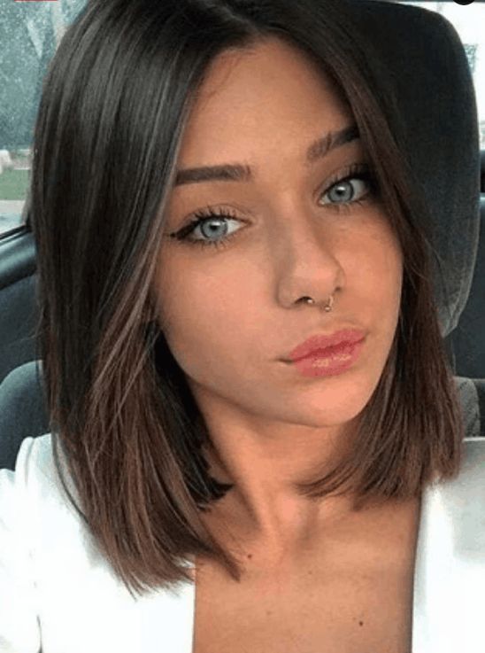 Coupe carré fille tendance