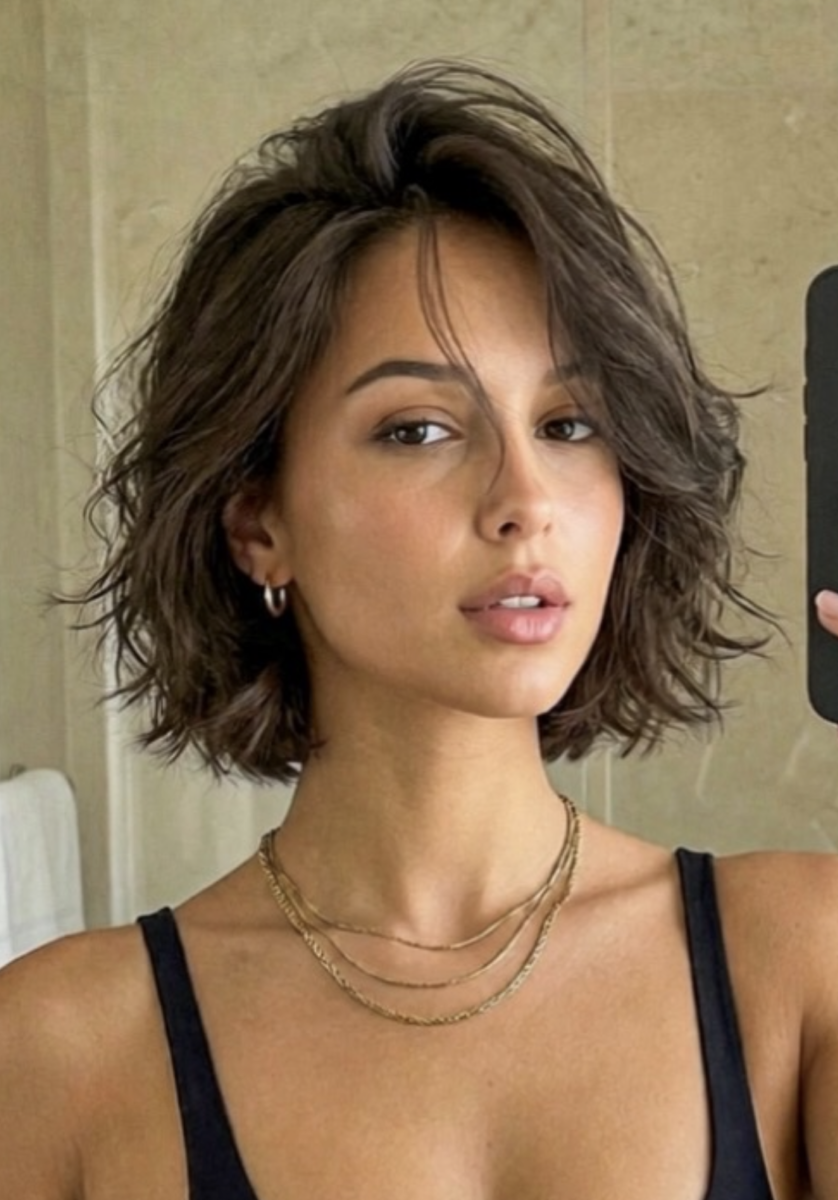 Coupe carré fille tendance