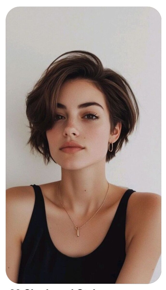 Coupe courte chic ado