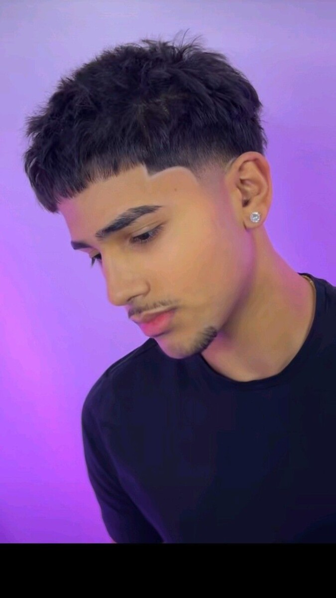 Taper élégant cheveux lisses
