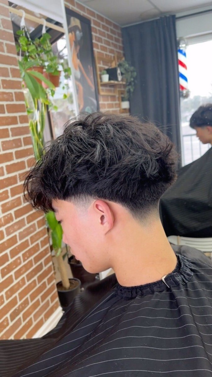 Style taper pour cheveux lisses