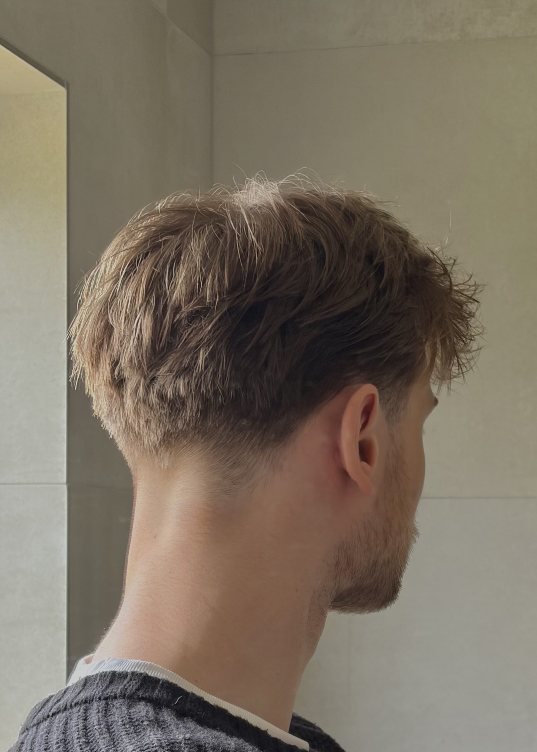 Coiffure taper cheveux lisses