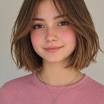 Coupe carré enfant tendance