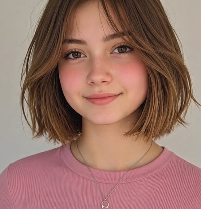 Coupe carré fille 10 ans : la coupe qui se coiffe seule