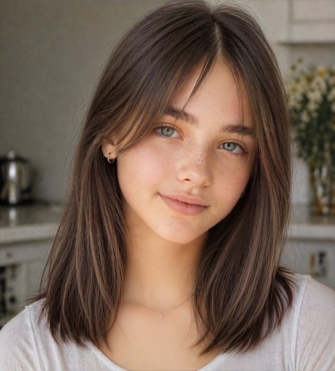 Carré pratique pour fille