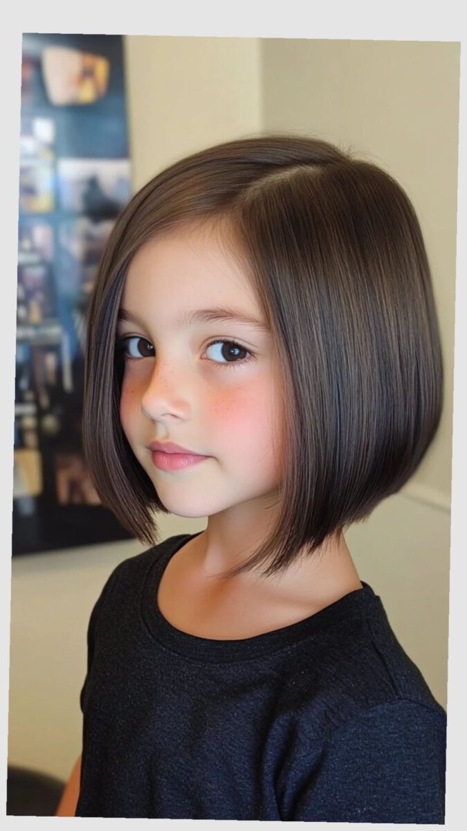 Carré pratique pour fille