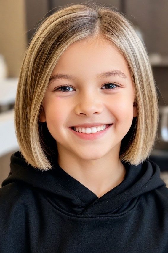 Coupe carré enfant tendance