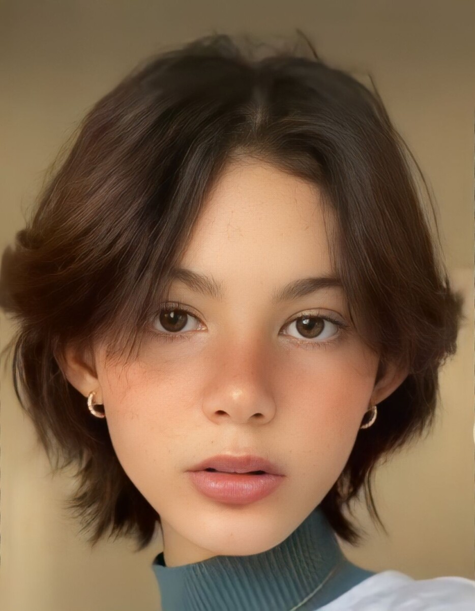 Coiffure carré facile enfant