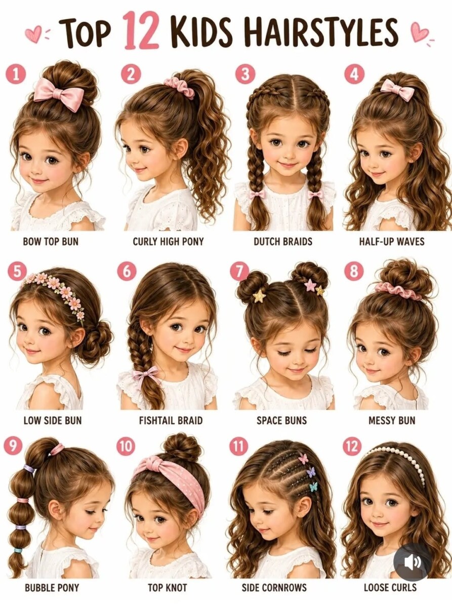 Modèle coiffure enfant
