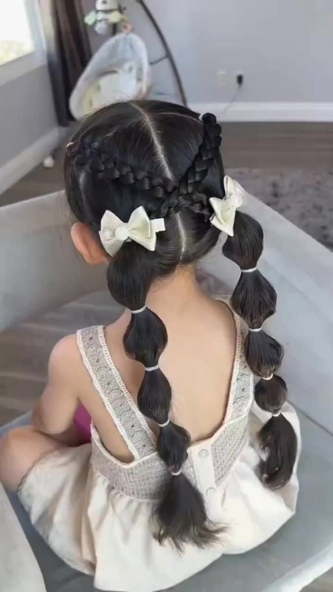 Coiffure élégante enfant