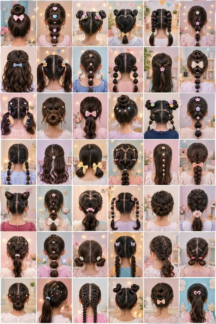 Modèle coiffure enfant