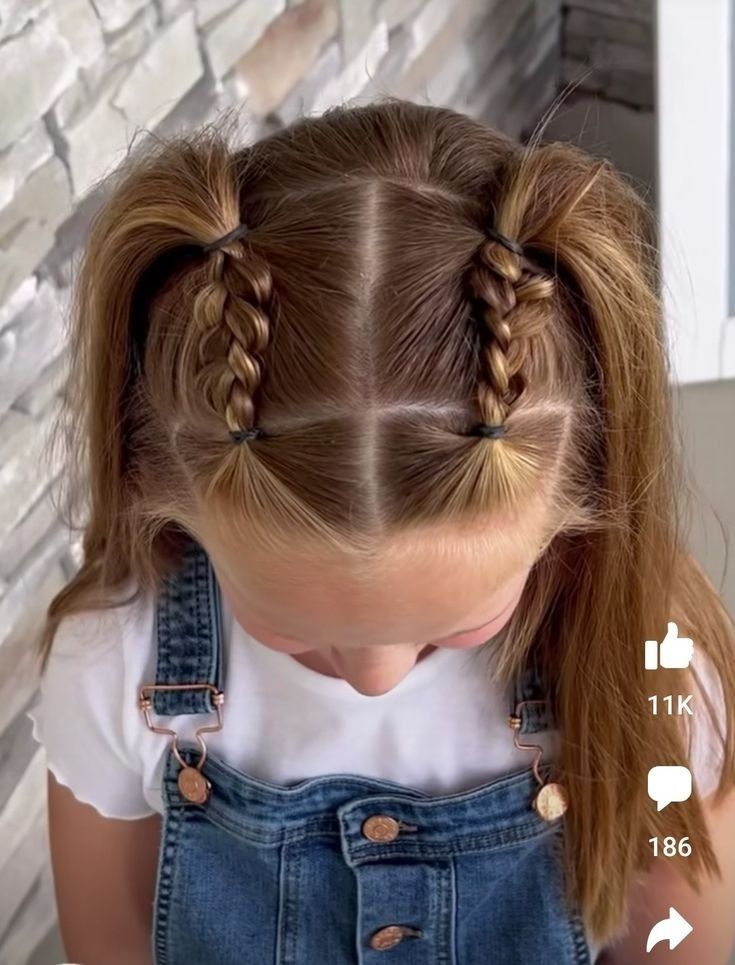 Modèle coiffure enfant
