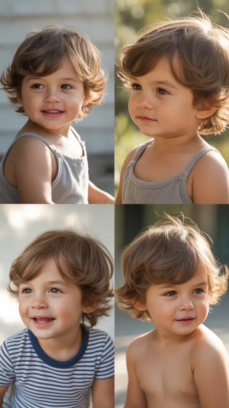 Style cheveux garçon 2 ans