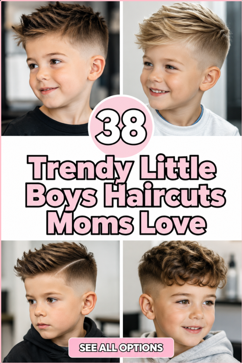 Coiffure garçon 6 ans stylée