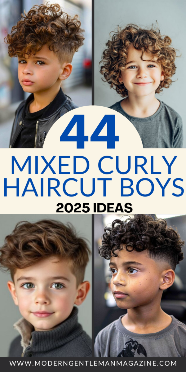 Coiffure garçon 6 ans stylée