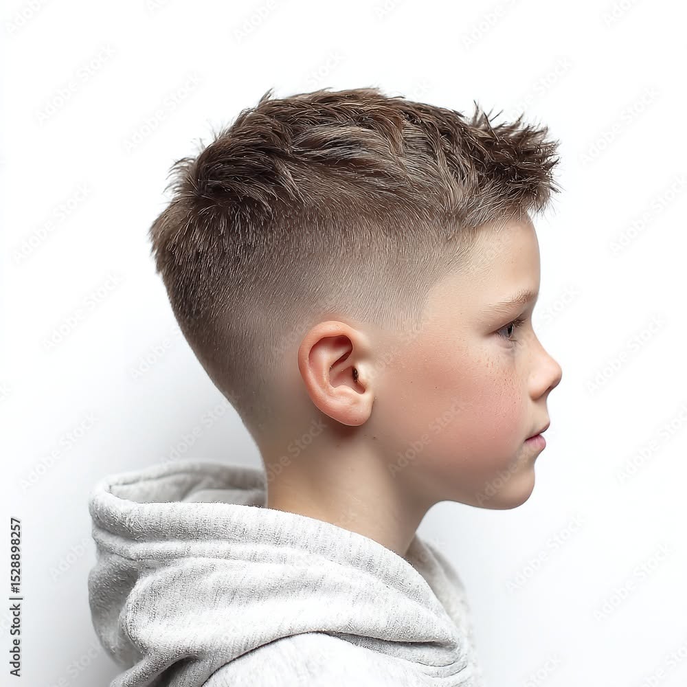 Coiffure garçon 6 ans stylée