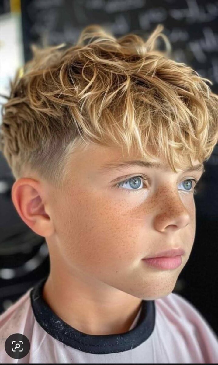 soins cheveux longs garçon